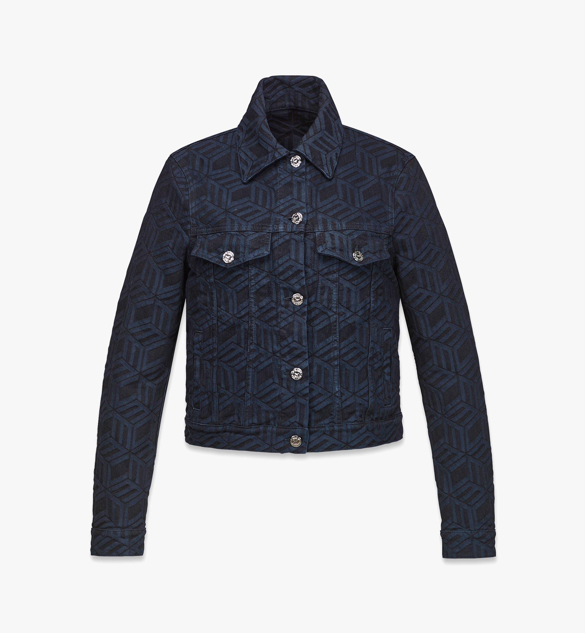 Women’s Cubic Monogram Denim Jacket 1